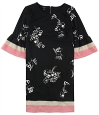 Alfani Womens Floral Print Scuba Dress, TW1