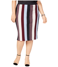 I-N-C Womens Lurex Pencil Skirt, TW1