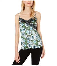 I-N-C Womens Lace Detail Cami Tank Top