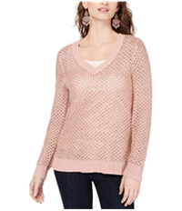 I-N-C Womens Pointelle Pullover Sweater, TW1