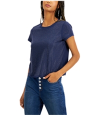 I-N-C Womens Studded Embellished T-Shirt, TW1