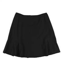 Bar Iii Womens Solid A-Line Skirt