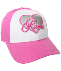 New Era Girls Glitter Heart Rams Baseball Cap