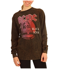 Junk Food Womens Acdc Europe '80 Tour Graphic T-Shirt