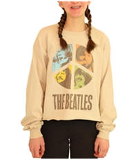 Junk Food Womens The Beatles Peace Sweatshirt