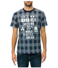Born Fly Mens The Tron Graphic T-Shirt