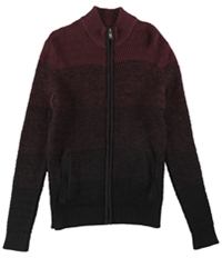 Alfani Mens Textured Ombre Cardigan Sweater