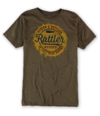 Sonoma Life+Style Mens Rattler Stout Bottlecap Graphic T-Shirt