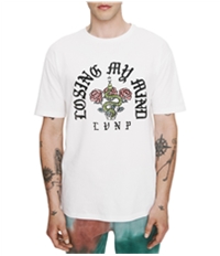 Elevenparis Mens Losing My Mind Graphic T-Shirt
