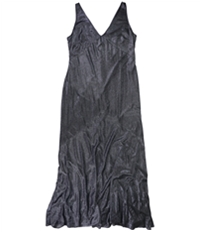 Ralph Lauren Womens Metallic Gown Dress, TW5
