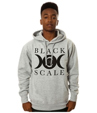 Black Scale Mens The Lunarology Pullover Hoodie Sweatshirt, TW1