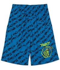 Nickelodeon Boys Tmnt Athletic Workout Shorts