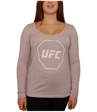 Ufc Womens Distressed Logo Graphic T-Shirt