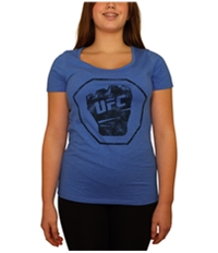 Womens Distressed Fist Graphic T-Shirt, TW1