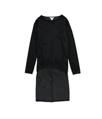 Bar Iii Womens Shadow Tunic Blouse