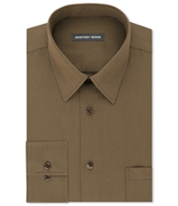 Geoffrey Beene Mens Bedford Button Up Dress Shirt, TW1
