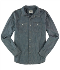 Ecko Unltd. Mens Crew Wash Chambray Button Up Shirt