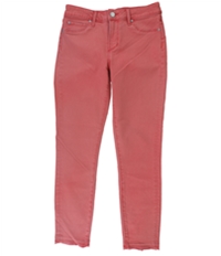 Articles Of Society Womens Super-Soft Released-Hem Cropped Jeans