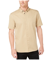 Dkny Mens Twill Button Up Shirt