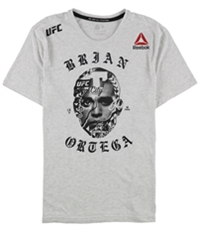 Reebok Mens Brian Ortega Graphic T-Shirt