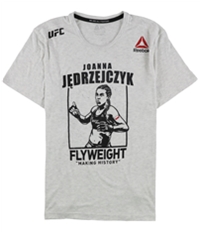 Reebok Mens Joanna Jedrzejczyk Graphic T-Shirt