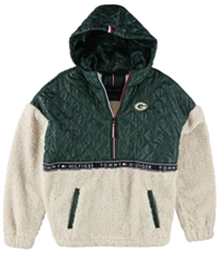 Tommy Hilfiger Womens Green Bay Packers Quilted Jacket