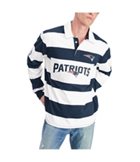 Tommy Hilfiger Mens New England Patriots Rugby Polo Shirt