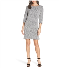 French Connection Womens Ottoman Knit Jersey Dress