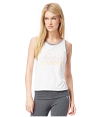 Aeropostale Womens Neon Studded Tank Top