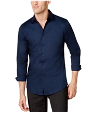 I-N-C Mens Stretch Ls Button Up Shirt
