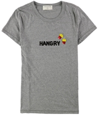 Bow & Drape Womens Hangry Embellished T-Shirt