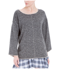 Max Studio London Womens Contrast-Trim Pullover Sweater