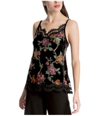 Max Studio London Womens Large Lace Cami Tank Top
