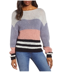 Lucky Brand Womens Bold Stripe Pullover Sweater