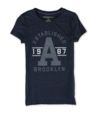 Aeropostale Womens 1987 Brooklyn Graphic T-Shirt