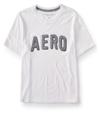 Aeropostale Womens Cropped Logo Graphic T-Shirt