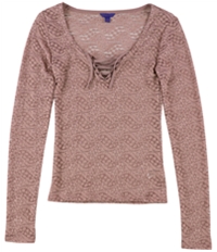 Aeropostale Womens Lace Pullover Blouse, TW2