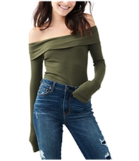 Aeropostale Womens Off The Shoulder Pullover Blouse, TW1
