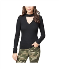 Aeropostale Womens Fitted Choker Pullover Blouse