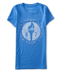 Aeropostale Womens Nyc Liberty Torch Graphic T-Shirt
