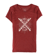 Aeropostale Womens Ski Club Graphic T-Shirt