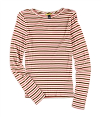 Aeropostale Womens Ribbed Striped Pullover Sweater