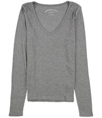 Aeropostale Womens Seriously Soft Ribbed Basic T-Shirt, TW1