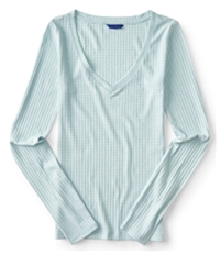 Aeropostale Womens Striped Basic T-Shirt, TW3