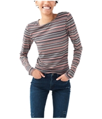 Aeropostale Womens Metallic Basic T-Shirt
