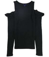 Aeropostale Womens Cold Shoulder Pullover Blouse