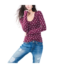 Aeropostale Womens Seriously Soft Slim Fit Basic T-Shirt