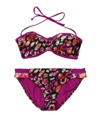 Becca Womens Printed 2 Piece Bikini