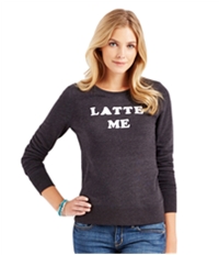 Aeropostale Womens Latte Me Sweatshirt
