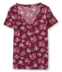 Aeropostale Womens Floral Graphic T-Shirt